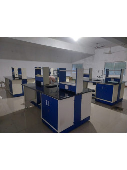 CHEMISTRY LABORATORY ISLAND BENCH